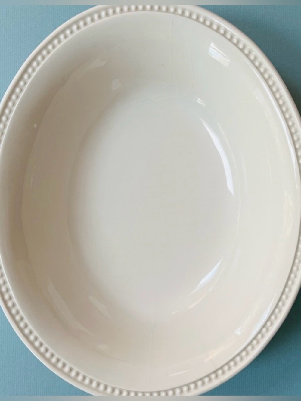 Oval Crate&Barrel Bowl